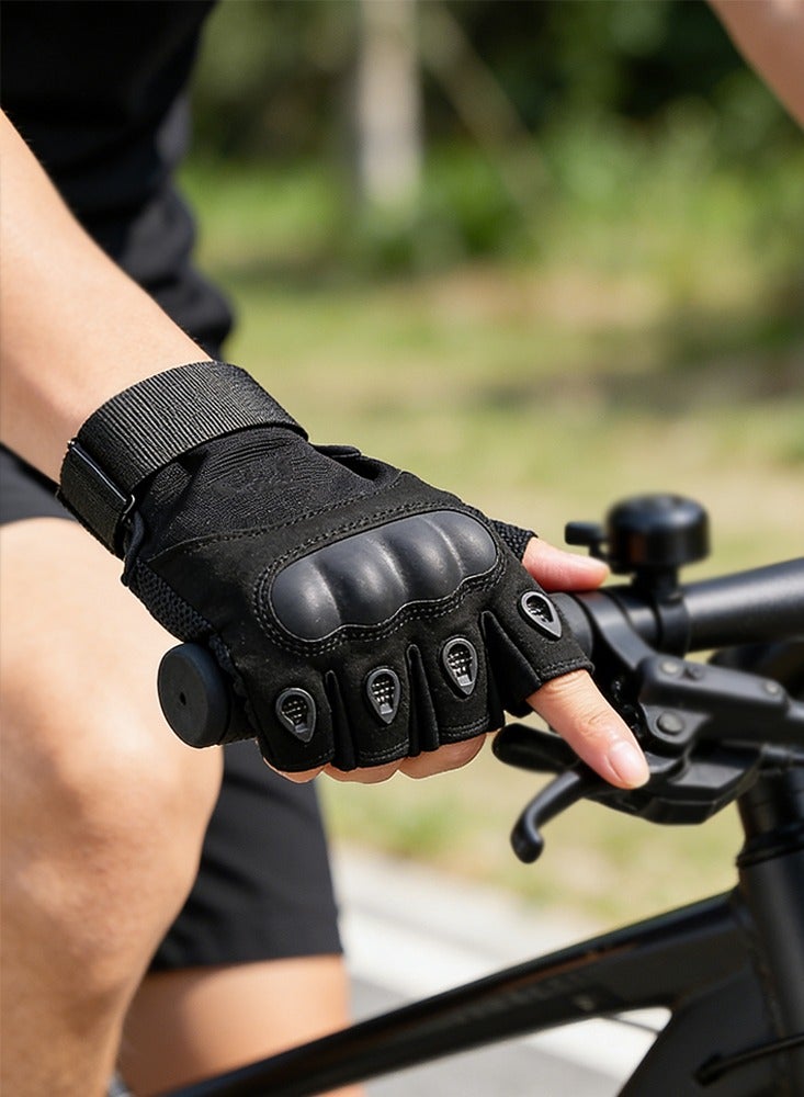 fdsport Riding Glove - Breathable Fingerless Motorcycle Gloves for Cycling, Racing - Image 1