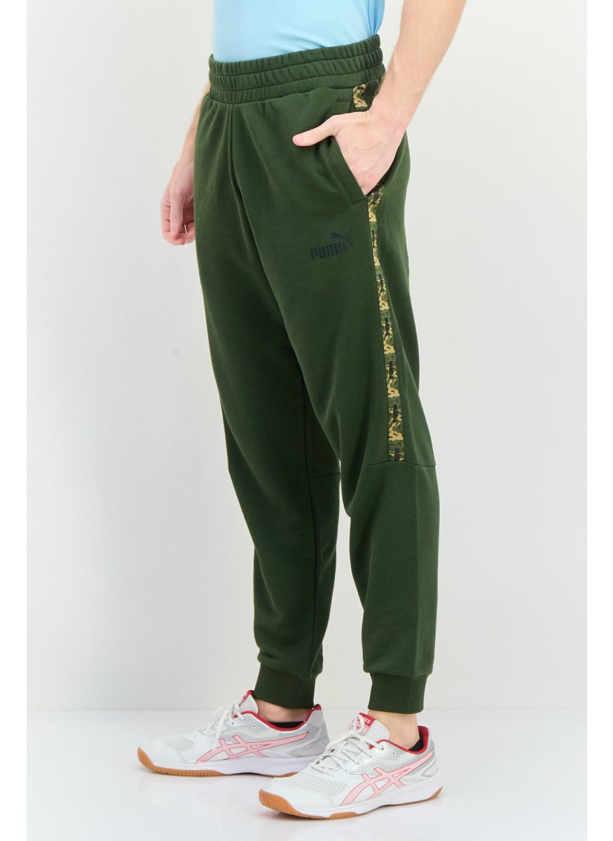 PUMA Men Sportswear Fit Outdoor Sweatpants, Olive  - Image 2