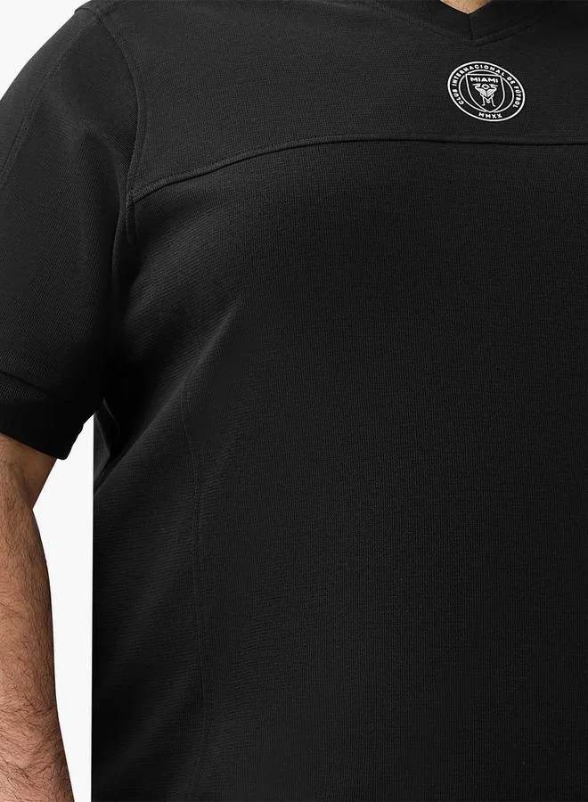 Maxim  Men Regular Fit V neck Short Sleeves Printed T shirt for Men | Best Price UAE