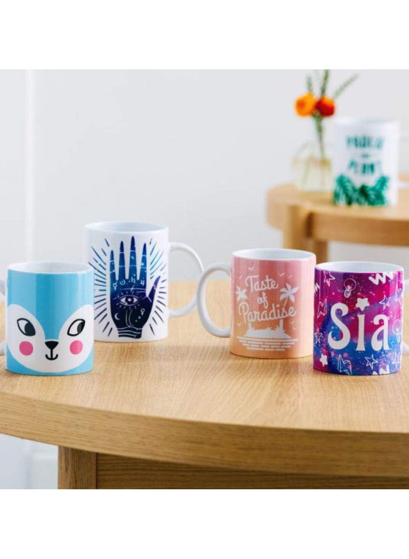 Cricut أوراق نقل حبر كريكت القابلة للانصهار 2 ورقة سبلاش مثالية للاستخدام مع مكبس الأكواب طلاء أزرق 11.4 سم × 30.5 سم (4.5" 12") 2008891 - Image 5