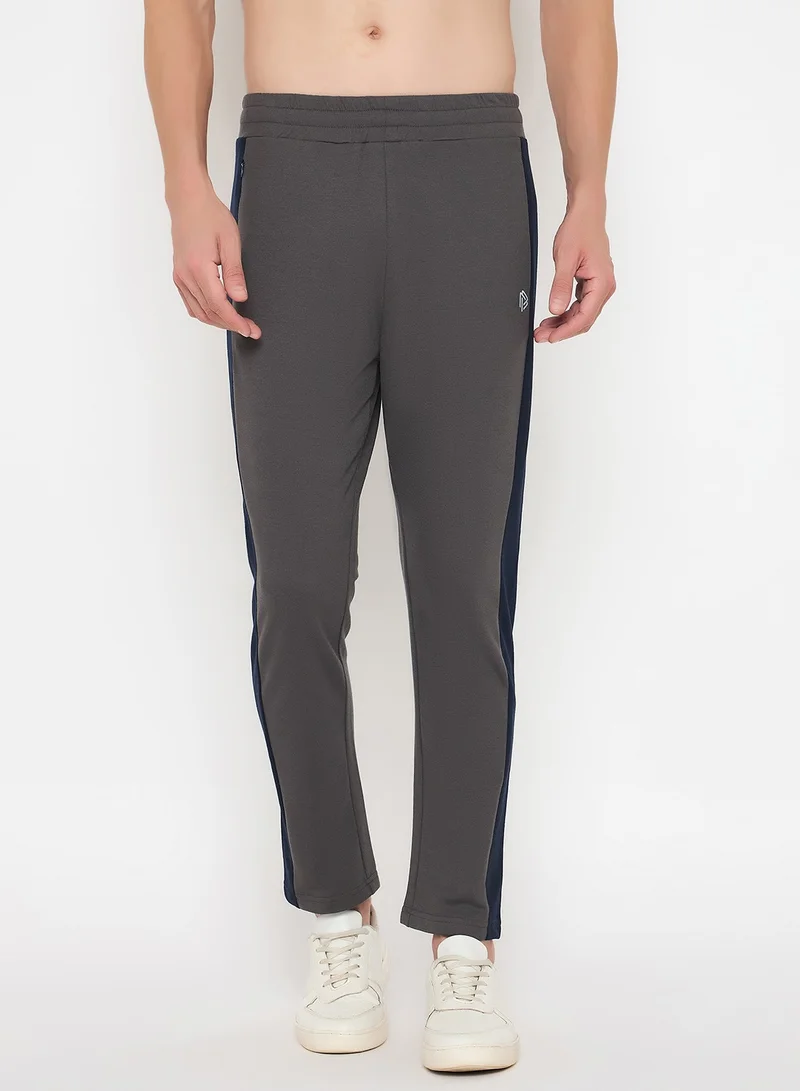 John Players John Players Colourblocked Pyjama in Grey - Cotton