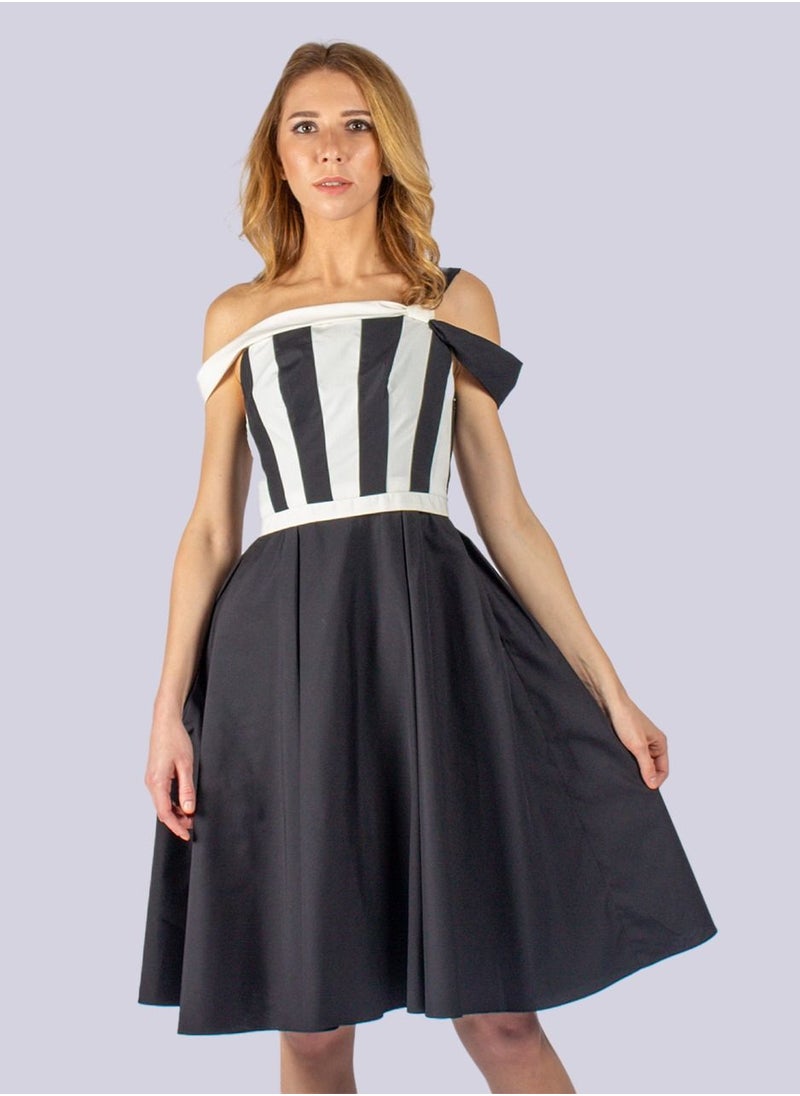 NIVA FASHION HOUSE - Mimi - Sleeveless Cotton Midi Dress - Image 1