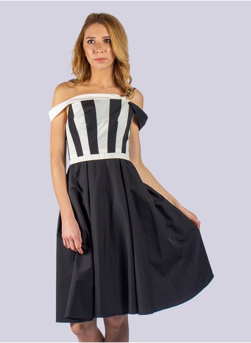 NIVA FASHION HOUSE - Mimi - Sleeveless Cotton Midi Dress - Image 1