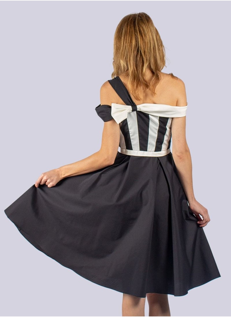 NIVA FASHION HOUSE - Mimi - Sleeveless Cotton Midi Dress - Image 1