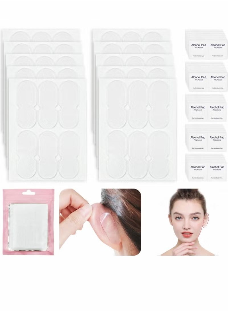 Generic 60 Pcs Cosmetic Ear Correctors, Invisible Earring Support, Instant Correction for Prominent Ears, Elf Stickers and, Protruding Solution Men, Women Baby  - Image 1
