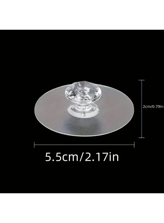 4pcs Plastic Pull Handles With Suction Cup Grip For Cabinets Drawers Sliding Doors - Image 4