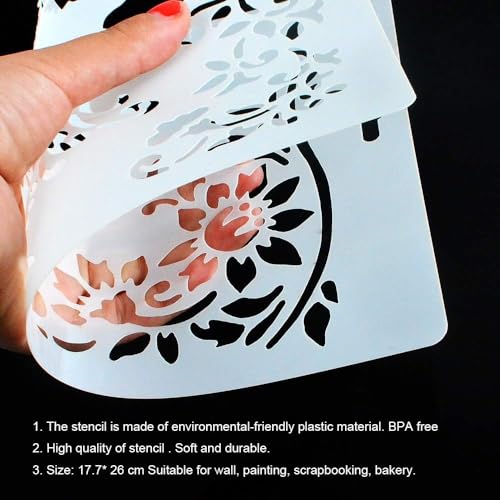 SLGIFT DIY Decorative Stencil Template for Painting On Walls Furniture Crafts (Butterfly) - Image 3