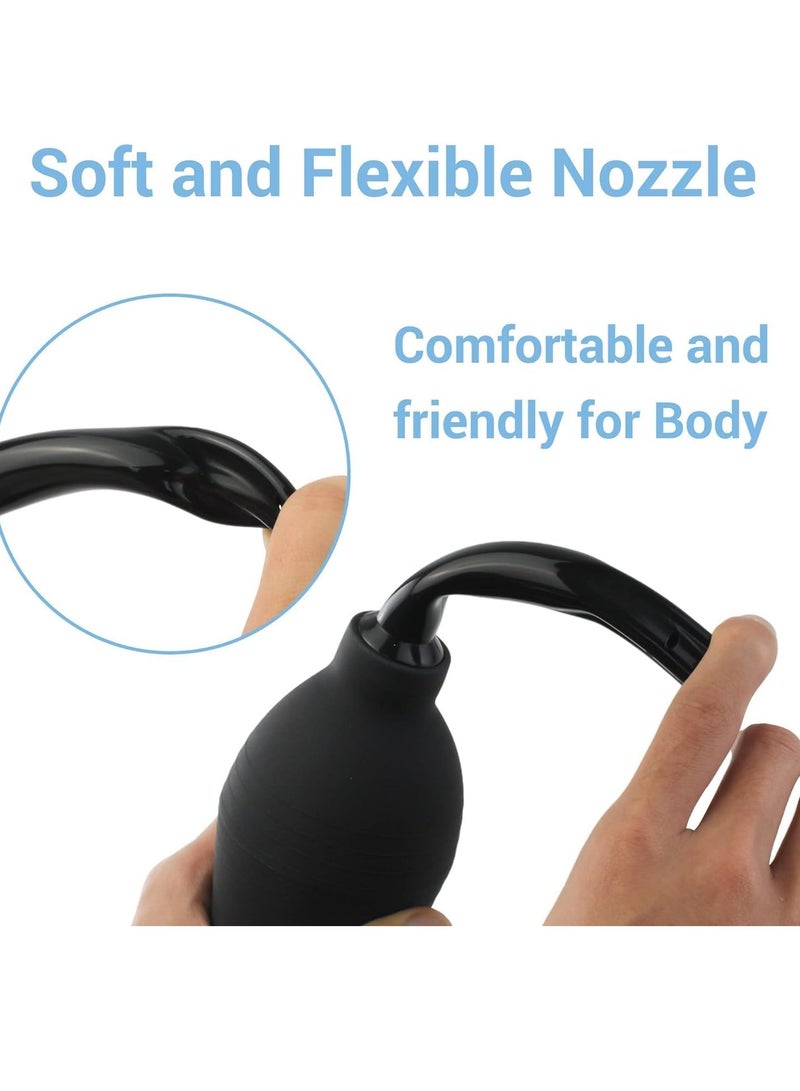 Bidet Portable 300ML Portable Shattaf Bidet Travel Personal Hygiene Cleaning Tool, Black - Image 4