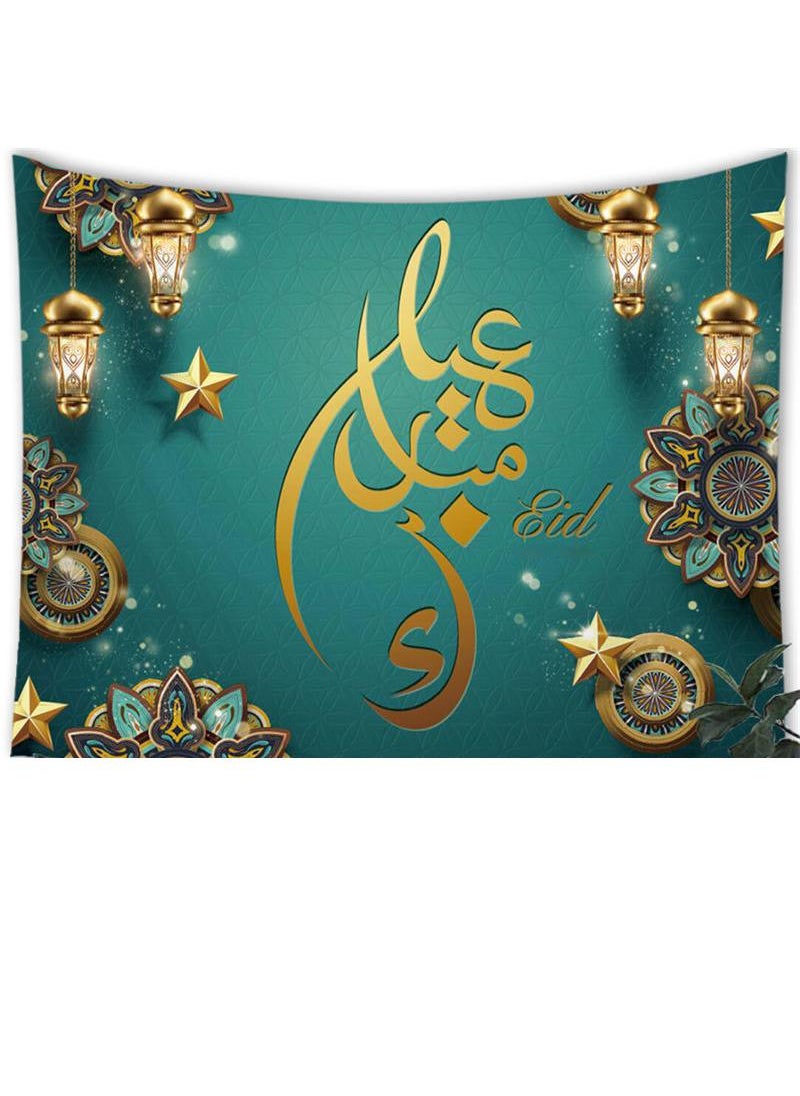 Bluejw 230x180cm Muhammed Ramadan Decorative Mural Tapestry  - Image 1