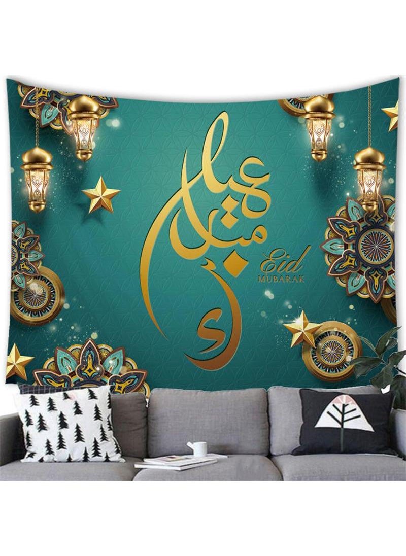 Bluejw 230x180cm Muhammed Ramadan Decorative Mural Tapestry  - Image 2