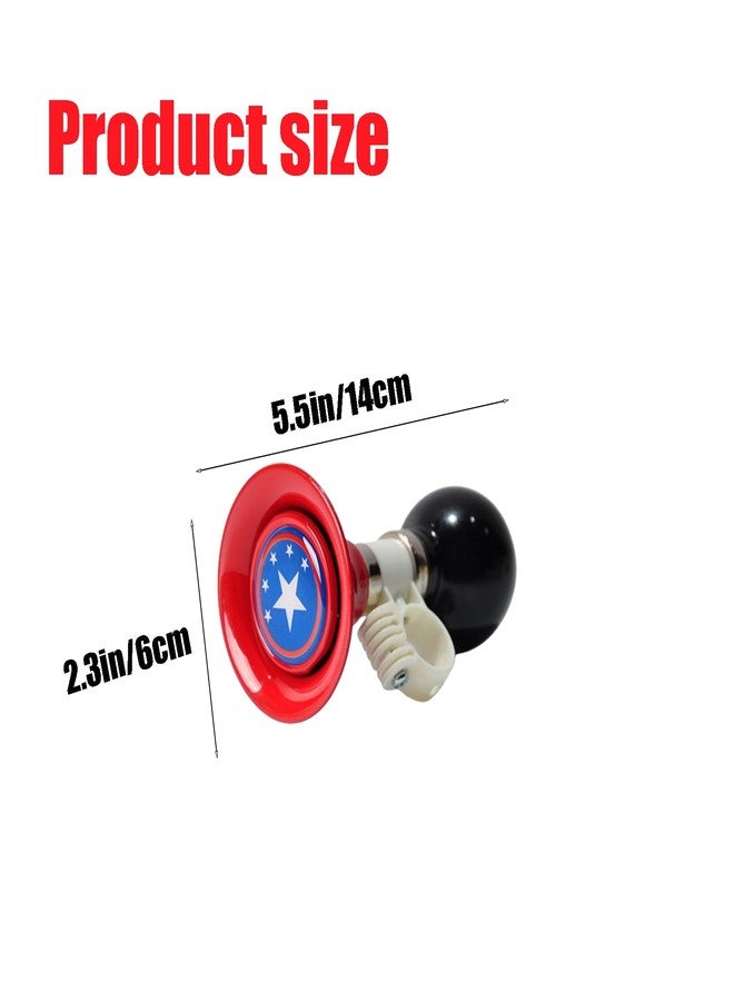 Fsocpen Bike Horn Air Squeeze Honking Horns,Retro Clown Horn, Kids Bike Horn,Metal Loud Bike Horns for Bicycle Golf Cart,Bicycles, Scooters, Baby Strollers - Image 2