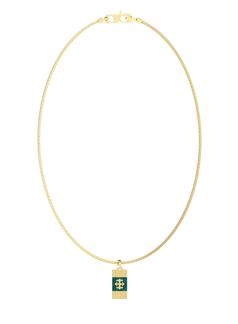 جس Rebel Moon Logo Necklace