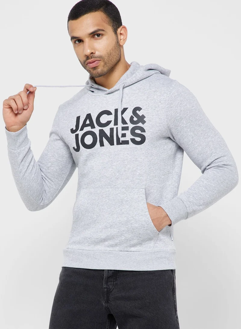 JACK & JONES Logo Hoodie