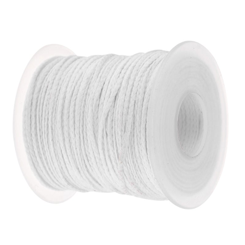 61m Environmental Spool of Cotton Braid Candle Wick Core for DIY Oil Lamps - Image 4