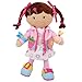 June Garden 155 Dressy Friends Daisy Educational Stuffed Plush Doll for Kids and Toddlers 2 Years and Up Montessori Buckle Soft Toy - Image 3