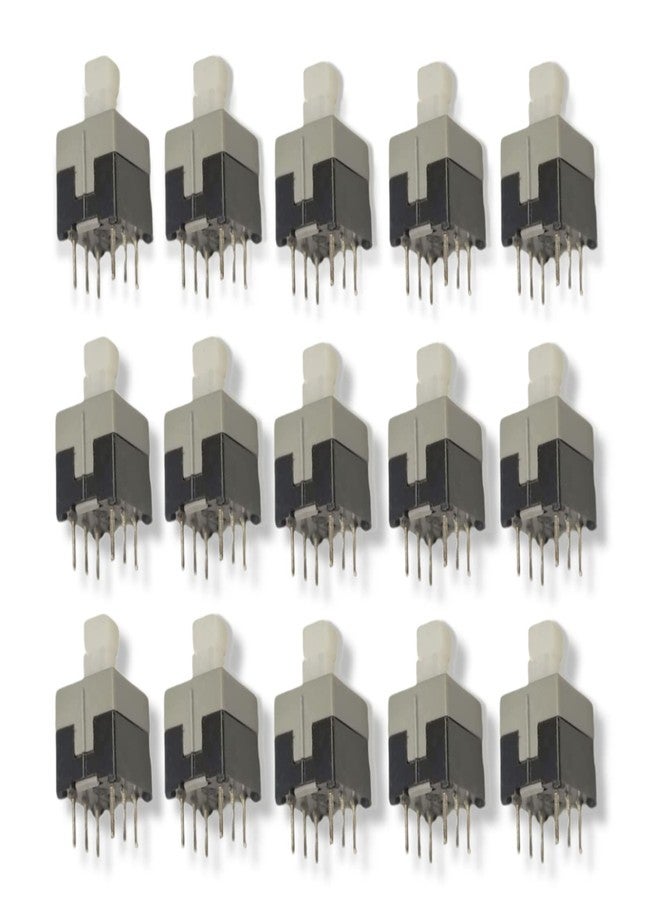 UNIVERSAL HUB 15pcs 6 Pin Mini Push Button Self-Locking 25V 2A On/off self-lock latching tiny push button Multicolor - Image 1