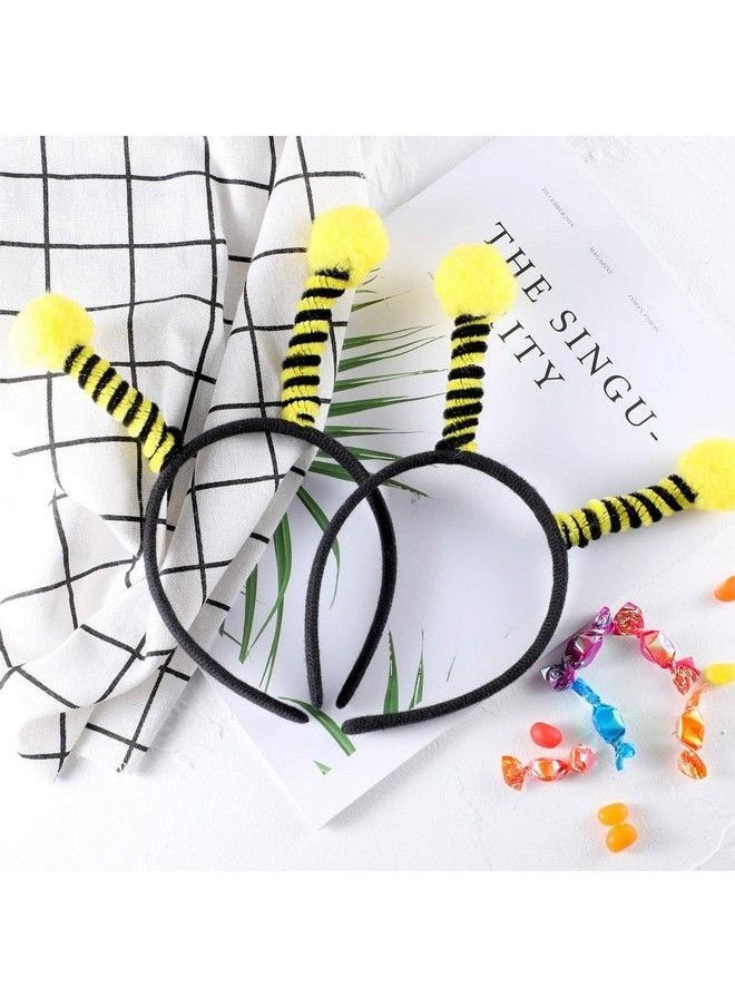 Yaomiao 8 Pieces Bee Headband Bee Headband Bee Antenna Headband Tentacle Hair Bands Hair For Kids Women Bee Party Decorations Supplies  - Image 5