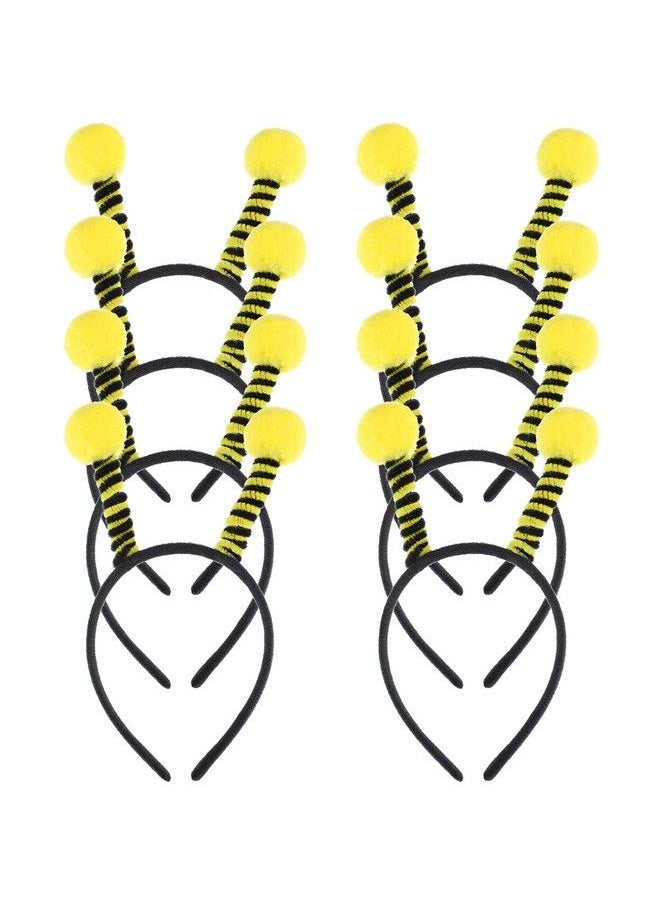 Yaomiao 8 Pieces Bee Headband Bee Headband Bee Antenna Headband Tentacle Hair Bands Hair For Kids Women Bee Party Decorations Supplies  - Image 2