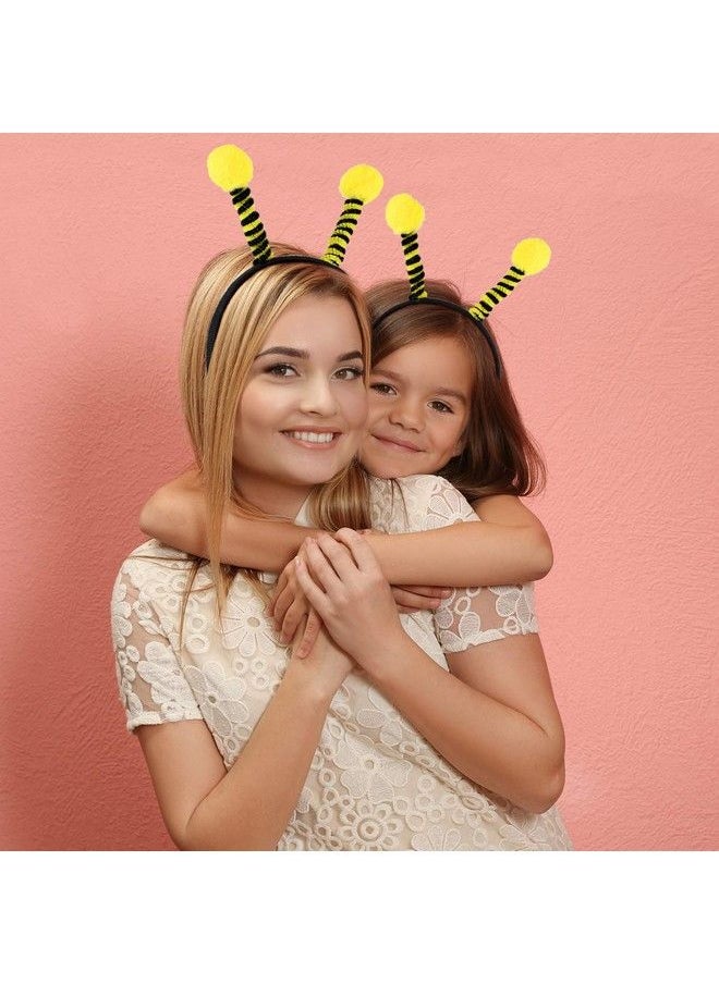 Yaomiao 8 Pieces Bee Headband Bee Headband Bee Antenna Headband Tentacle Hair Bands Hair For Kids Women Bee Party Decorations Supplies  - Image 3