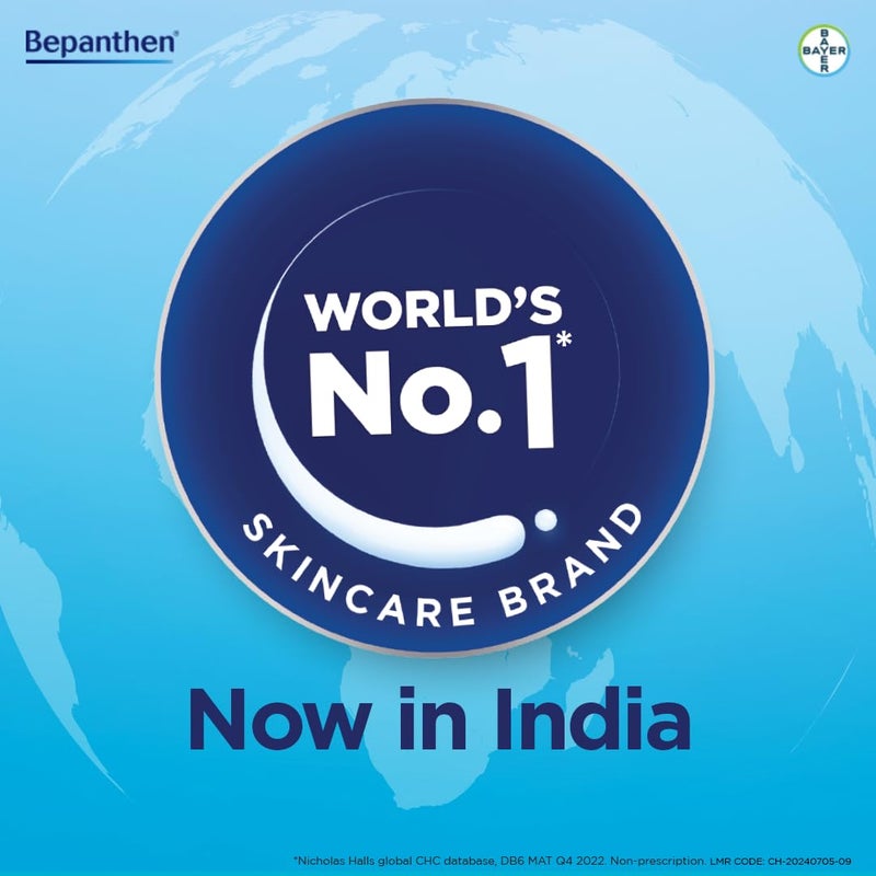 Bepanthen Sensi Control Daily Moisturizing Cream Worlds No1 Skincare Brand For Dry  Sensitive Skin 100 gm - Image 3