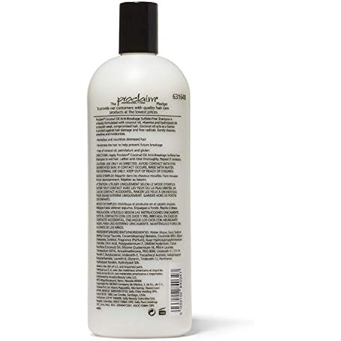 Proclaim COCONUT OIL ANTI-BREAKAGE SHAMPOO - Image 2