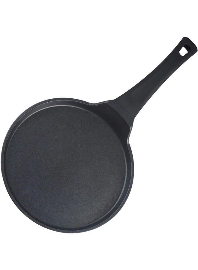 S·KITCHN Crepe Pan Nonstick Die-cast Aluminum Non-stick Induction Compatible Flat Tava Griddle, 10 Inches by - Image 1