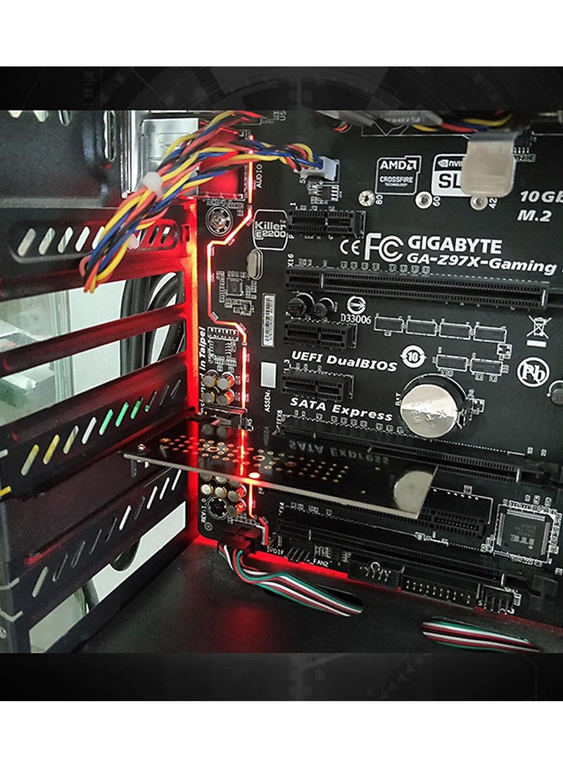 JEYI SK4 M.2 NVMe SSD NGFF to PCIE X4 Adapter M Key Interface Card Suppor PCI Express 3.0 x4 2230-2280 Size m.2 Full Speed, M.2 NVME SSD to PCIe 4.0 x4 Adapter with Aluminum Heatsink Solution Supports 2280, 2260, 2242, 2230 Solid State Drives - Image 5