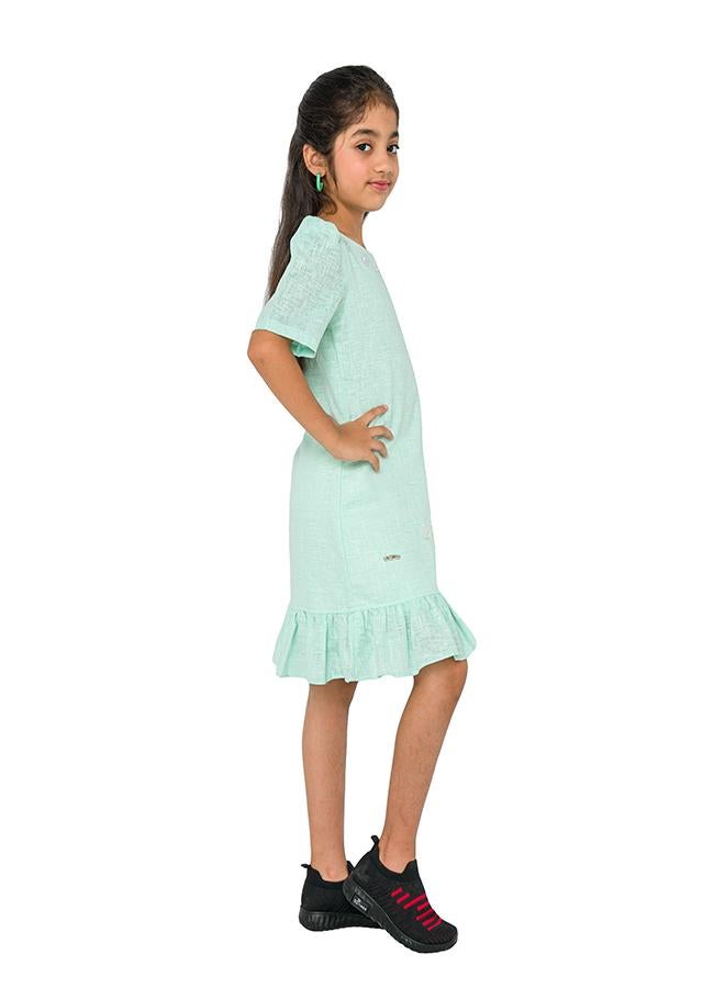 babyqlo Floral Ruffle Dress - Image 3