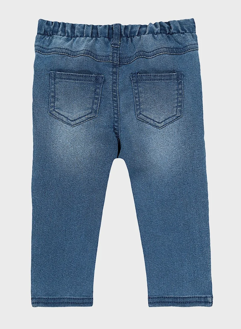 mothercare Kids Light Wash Slim Fit Jeans