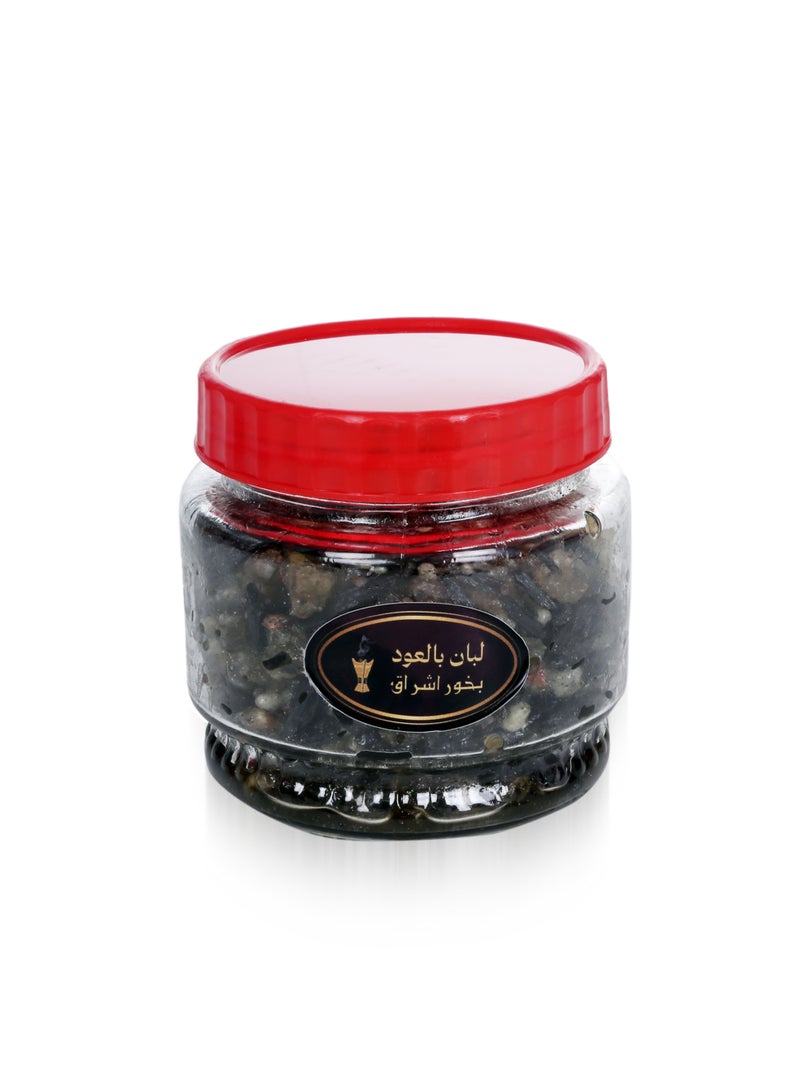 لبان بالعود فاخر من بخور إشراق | بخور لبان طبيعي ممزوج بالعود | رائحة شرقية تراثية ثابتة | بخور للمجالس والمنازل والمناسبات | لبان عطري بجودة عالية وتعطير يدوم - Image 1