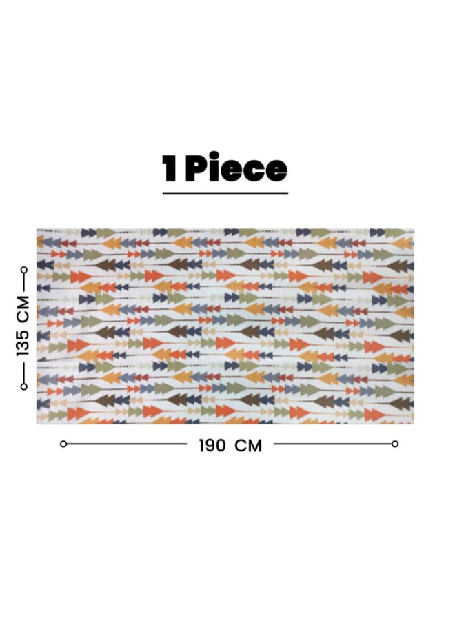  انتكس بيت الستائر مفرش طاولة مستطيل أنيق صوفيا من إنتكس هوم - قماش مخملي فاخر من الكتان، مقاس 130 × 190 سم - Image 5