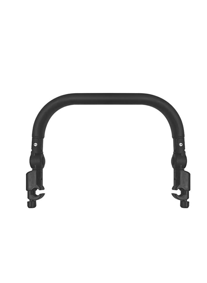 Baby stroller armrest universal armrest guardrail foot support anti drop fence crossbar baby stroller accessories. Can drive in the middle/take a taxi on one side/adjustable angle - Image 1