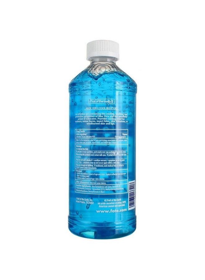 Fruit of the earth Aloe Vera Cool Blue Gel Bottle 20 Oz Pack Of 2  - Image 4