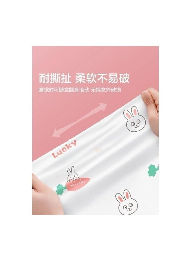 🛏️طقم أغطية سرير للسفر للاستخدام مرة واحدة، غطاء سرير كامل خالٍ من البلاستيك من 3 قطع مع واقيات للوسائد، وملاءات سفر للاستخدام مرة واحدة للفنادق والنزل والمساكن الطارئة - Image 4