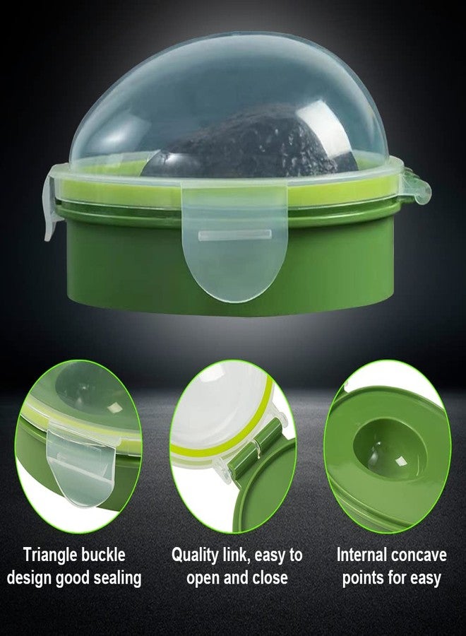 Kryslanix Avocado Saver Holder with Clear Snap-On Lid,Avocado Fresh Saver,Avocado Container Storage Box,Fruit Keeper Avocado Keeper Storage container-Keep Your Avocados Fresh for Days - Image 3