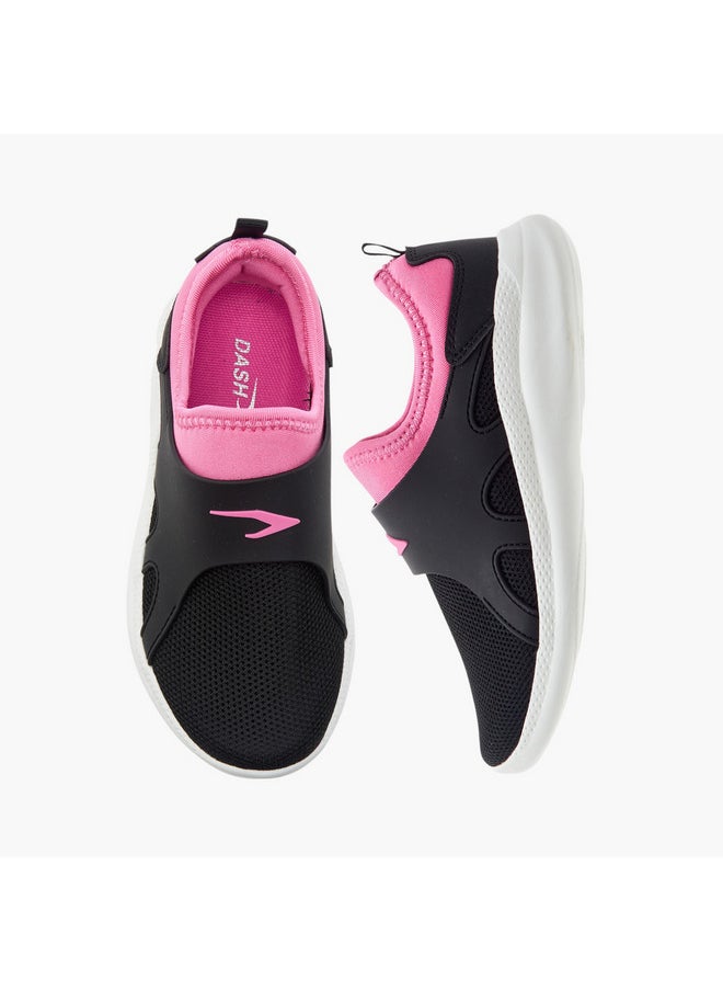 Dash - Girls Logo Detail Slip-On Sports Shoes - Image 1