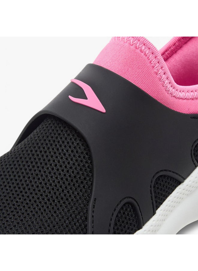 Dash - Girls Logo Detail Slip-On Sports Shoes - Image 1