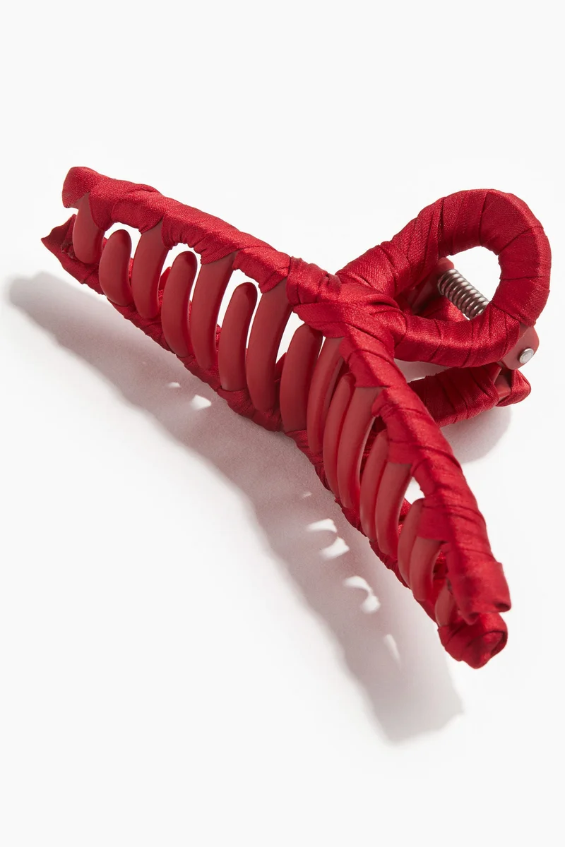 اتش اند ام مشبك شعر بطبقة من الساتان