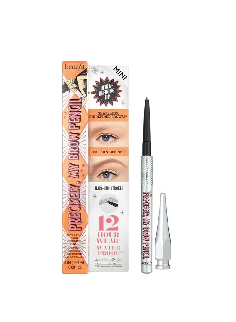 بينيفت قلم تحديد الحواجب Precisely My Brow Pen Ultra Fine Shape & Define Mini Shade 4.5 بني غامق محايد - Image 1