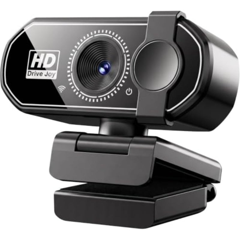 كاميرا ويب للمكالمات والمؤتمرات عبر الإنترنت: 1080P HD، عدسة واسعة الزاوية، ميكروفون مدمج مع إلغاء الضوضاء، غطاء الخصوصية، USB للتوصيل والتشغيل، متوافق مع الكمبيوتر المحمول، سطح المكتب، الكمبيوتر الشخصي، Mac - Image 1