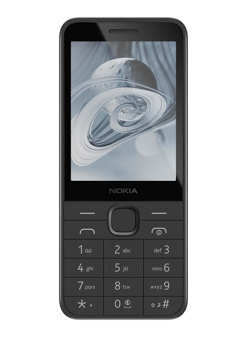 نوكيا 215 ثنائي الشريحة، أسود، 64 ميجابايت من ذاكرة الوصول العشوائي، 128 ميجابايت، 4G - إصدار الشرق الأوسط - Image 2