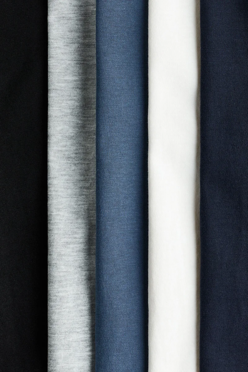 H&M 5-pack cotton T-shirts