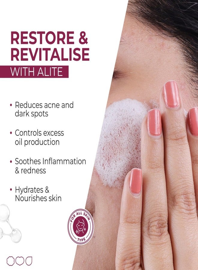 Alite Anti Acne Soap | Fights Body Acne with Instant Microbial Action | Removes Excess Oil & Controls Sebum Production | Deep Cleanses, Purifies & Refreshes Skin Pack of 2 (75g each) - Image 2