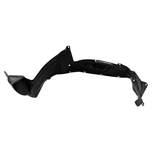 TRQ Front Right Inner Fender Liner Black Passenger Side Compatible with 2010-2014 Toyota FJ Cruiser TO1249174 - Image 3