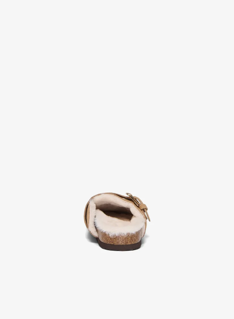 اونلي Huston Warm Buckle Mules