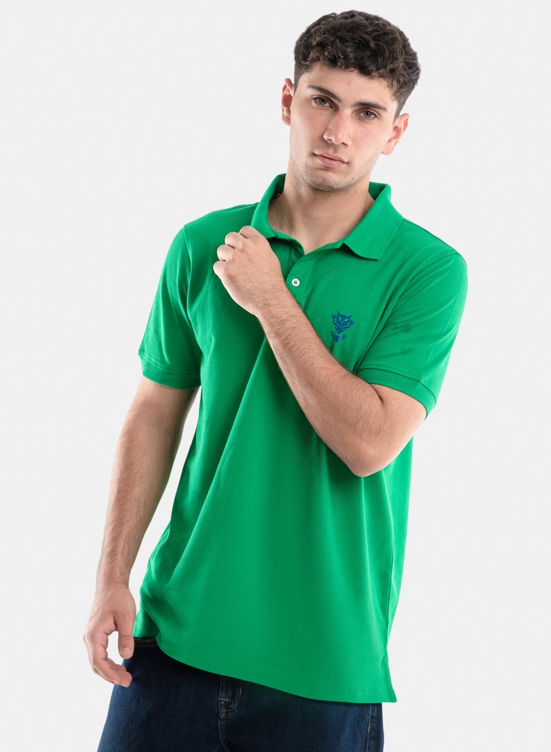 T-shirt POLO (Plain) Green