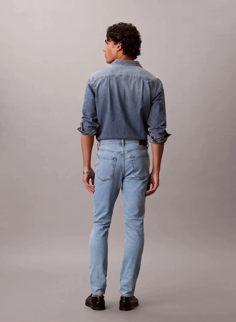 Calvin Klein ADAM LT STONE Slim Tapered Jeans for Men | Best Price UAE