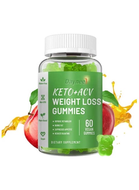 weight loss gummies keto ACV slimming product Apple gummy