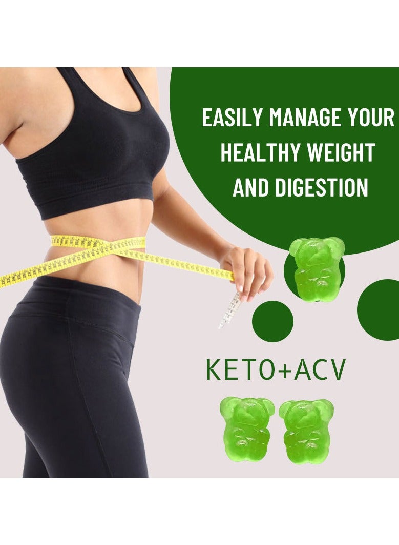 weight loss gummies keto ACV slimming product Apple gummy