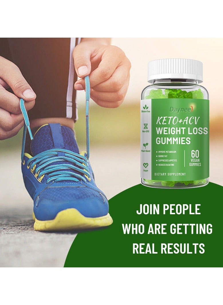 weight loss gummies keto ACV slimming product Apple gummy